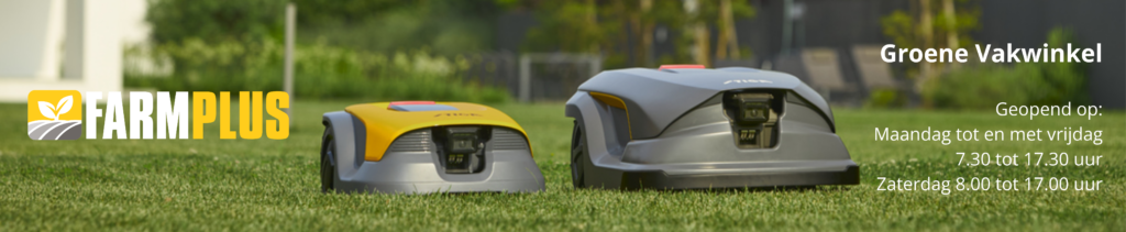 Robotgrasmaaiers te koop bij FarmPlus - De Wieringermeerder